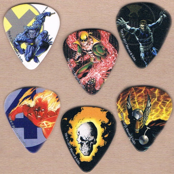 Marvel Superheroes Guitar Picks